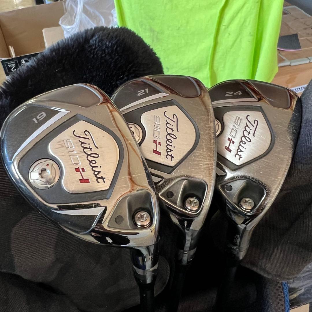 【名器3本セット】タイトリスト 910H (19°/21°/24°)