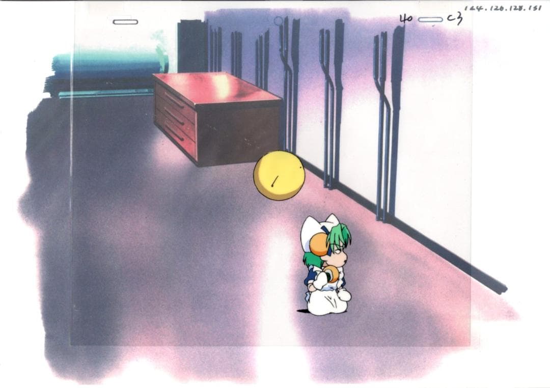 デジキャラット　セル画　2枚セット