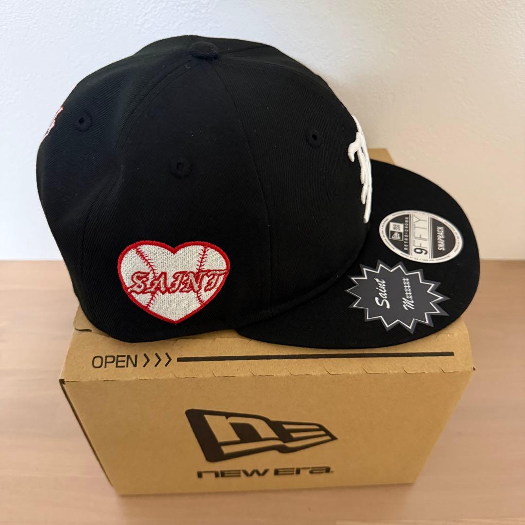 セントマイケル newera キャップ SAINT Mxxxxxx ブラック