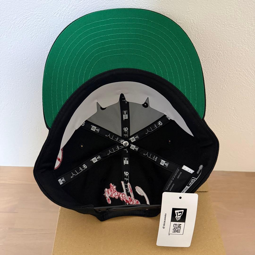 セントマイケル newera キャップ SAINT Mxxxxxx ブラック