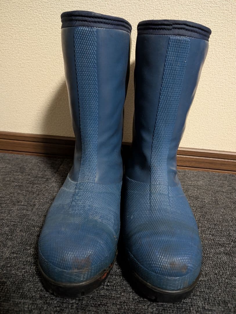 【再値下げ】　シバタ工業 防水安全靴　−40℃DX　Bear　ネイビー　26cm