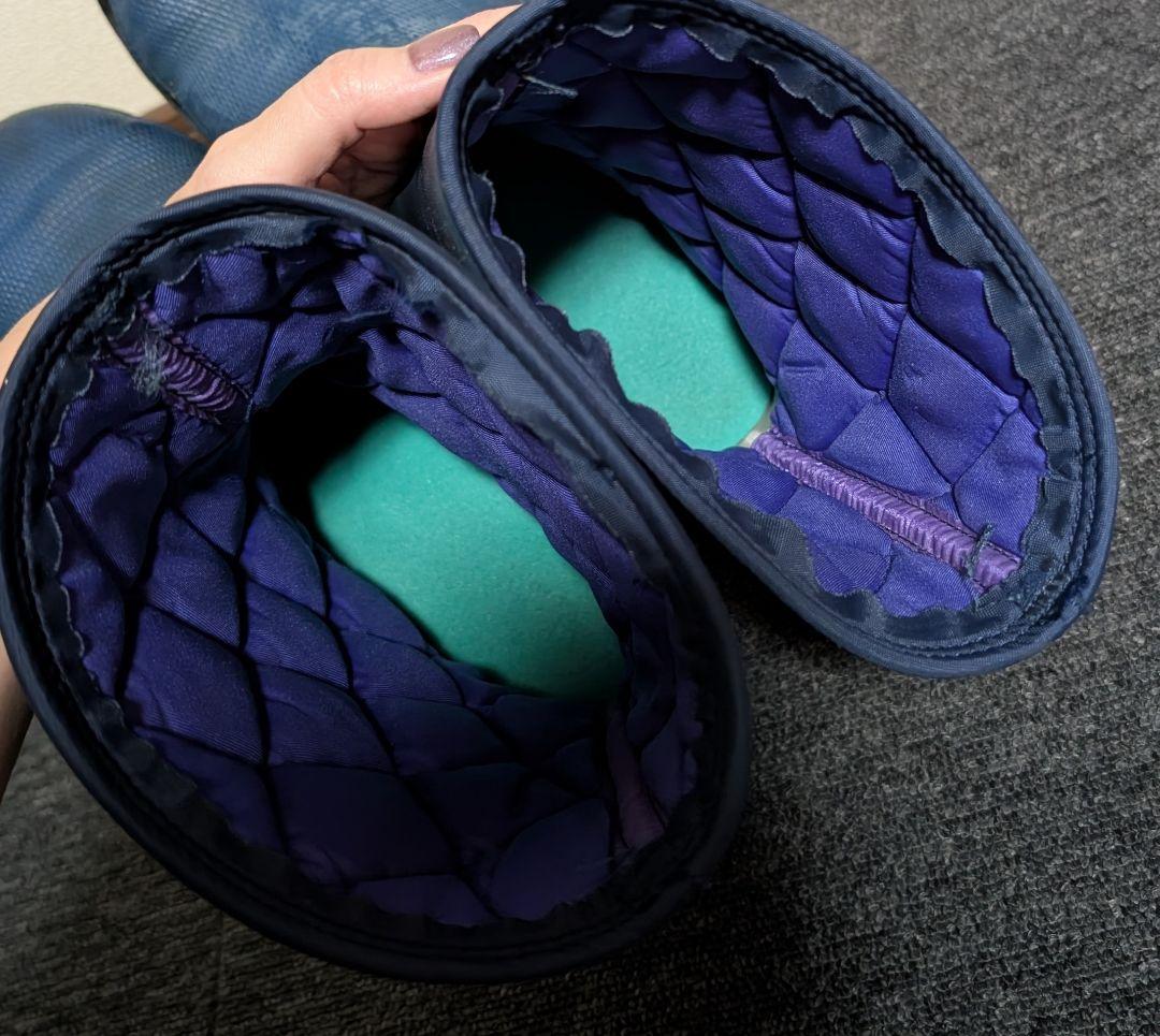 【再値下げ】　シバタ工業 防水安全靴　−40℃DX　Bear　ネイビー　26cm