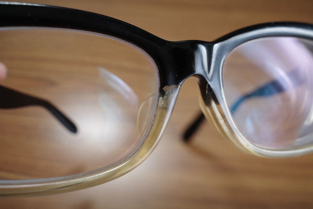 小竹長兵衛作　眼鏡(金子眼鏡・度あり) T322