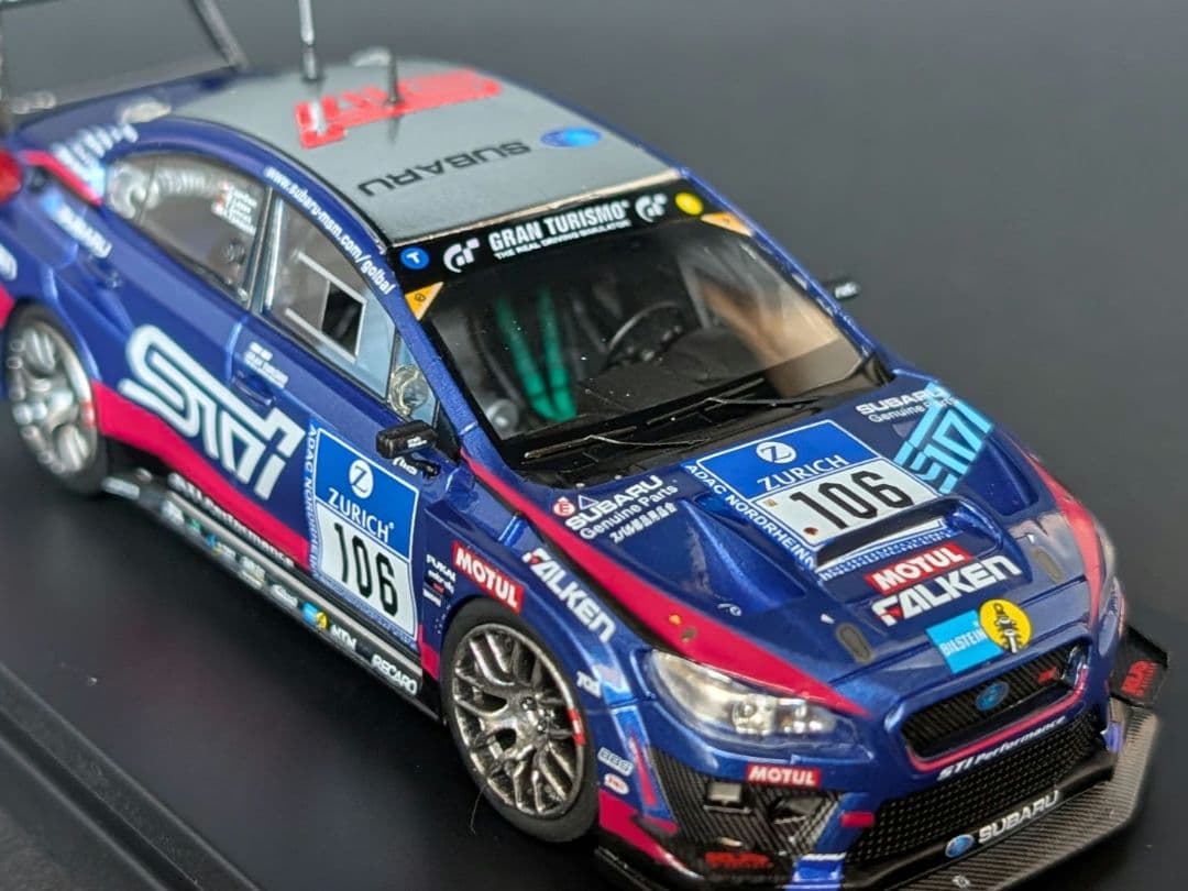 ミニカー EBBRO 1/43 SUBARU WRX STI No.106 2016