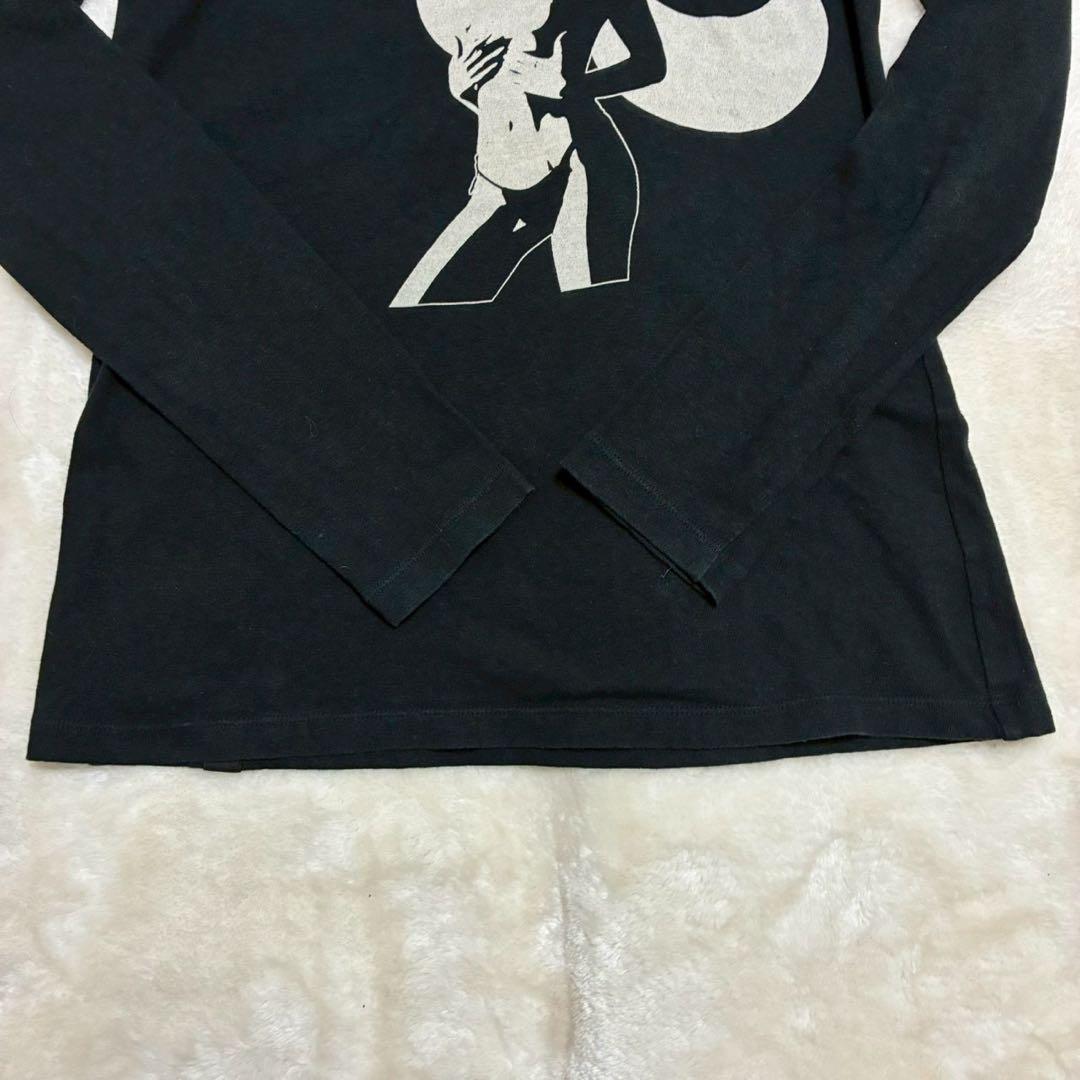 Hysteric Glamour ロンT ピチT 黒 ヒスガール Y2K 00s