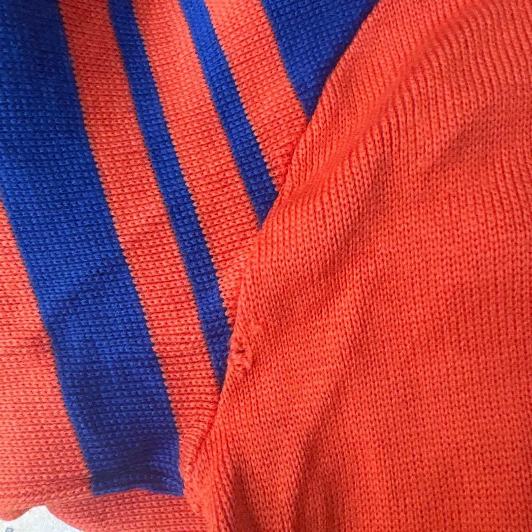 デサント社製 adidas アディダス ヘンリーネックニット