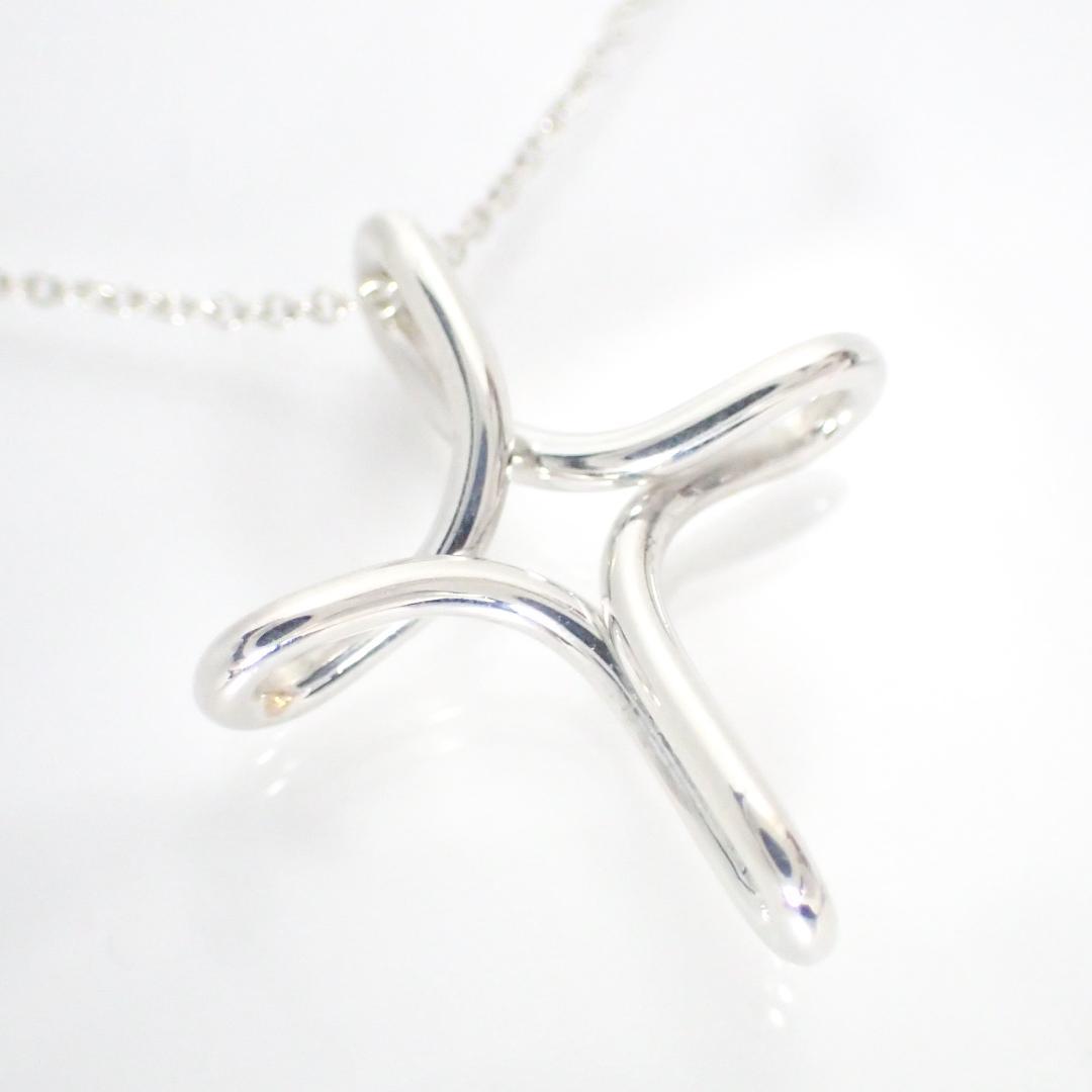 ティファニー TIFFANY インフィニティクロス ネックレス シルバー