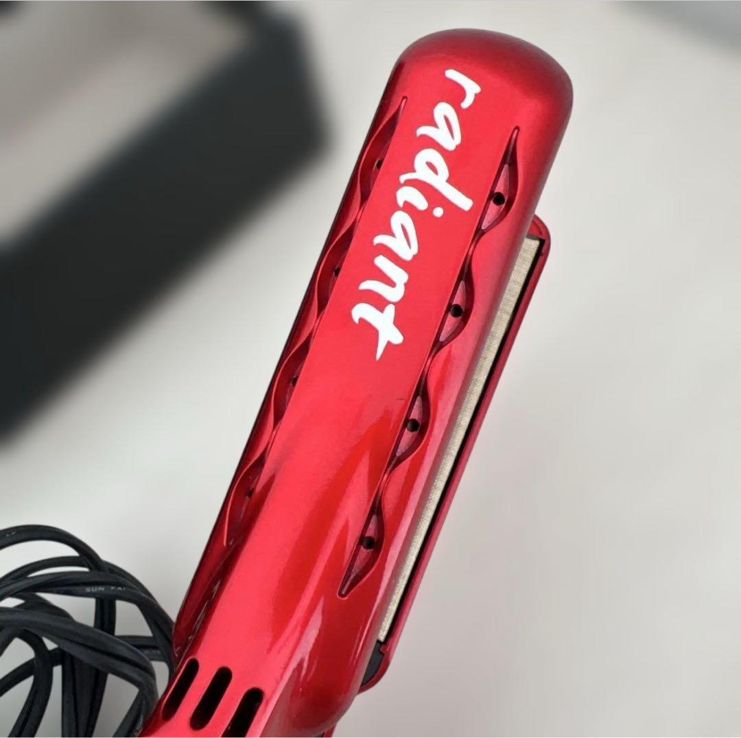 即日発送 美品 radiant 28mm ストレート ヘアアイロン