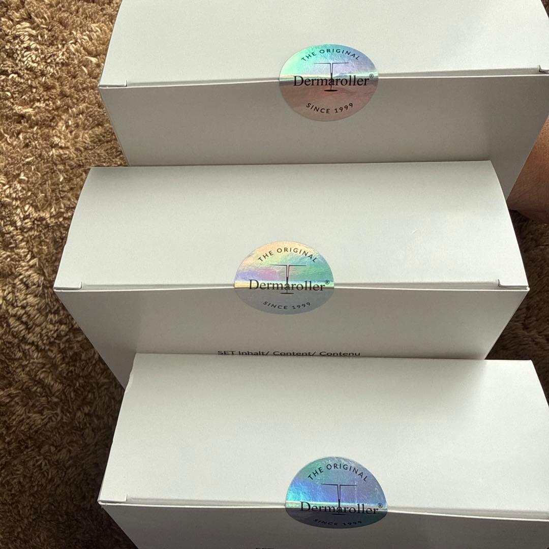 【新品未開封】ダーマローラーHC902 ローラークリーナーセット正規品3個セット