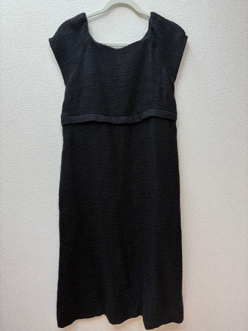 エンジェリーベ　ツイードペプラムジャケット&ワンピース