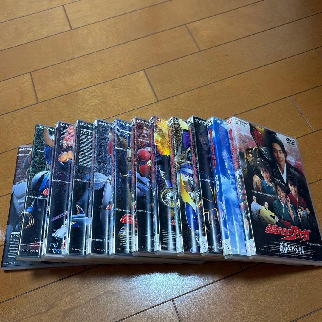 仮面ライダークウガ DVD VIDEO 12本セット 特撮