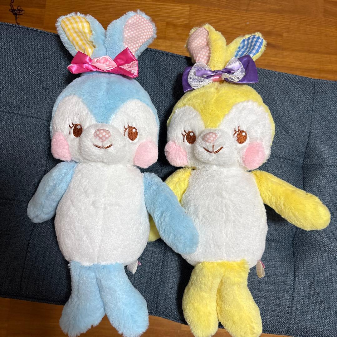 マザーガーデン ラムネちゃん レモンちゃん ウサギのぬいぐるみ