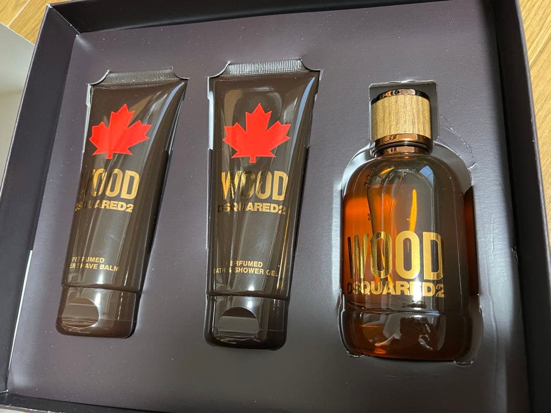 新品未使用⭐︎DSQUARED2 ディースクエアードウッドオムコフレ