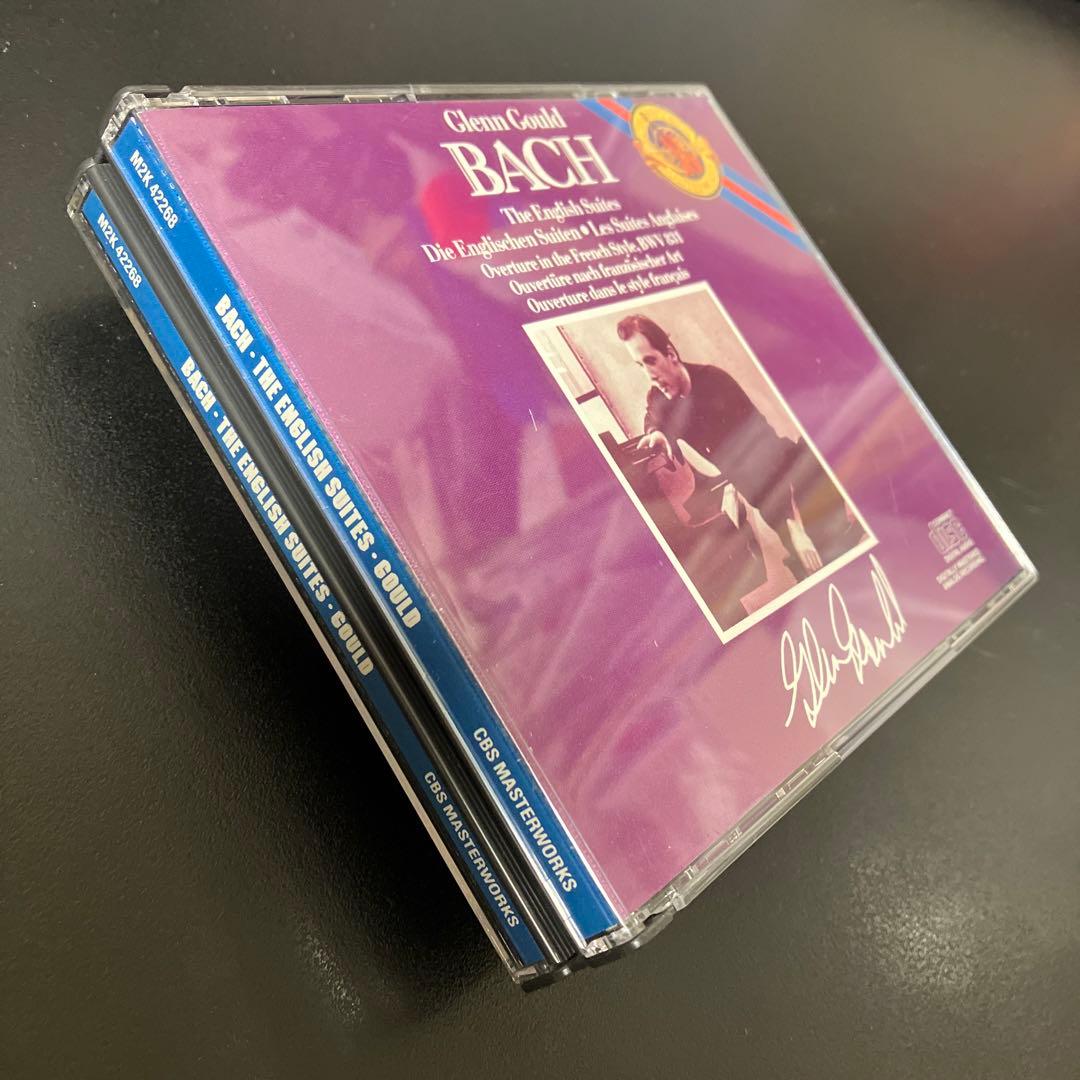 【売約済】グールド／バッハ:イギリス組曲(全6曲) 2CD