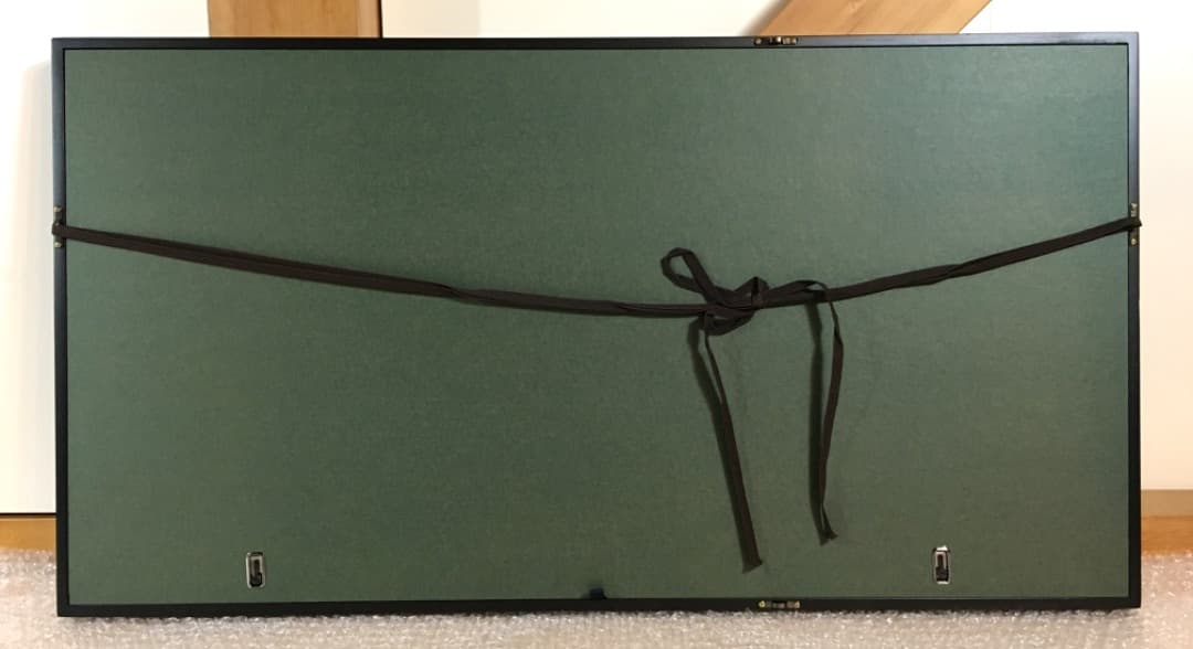 ○【復刻】葛飾北斎「桜花に富士図」木版画 アダチ版画 絵画 額装 日本画 摺物