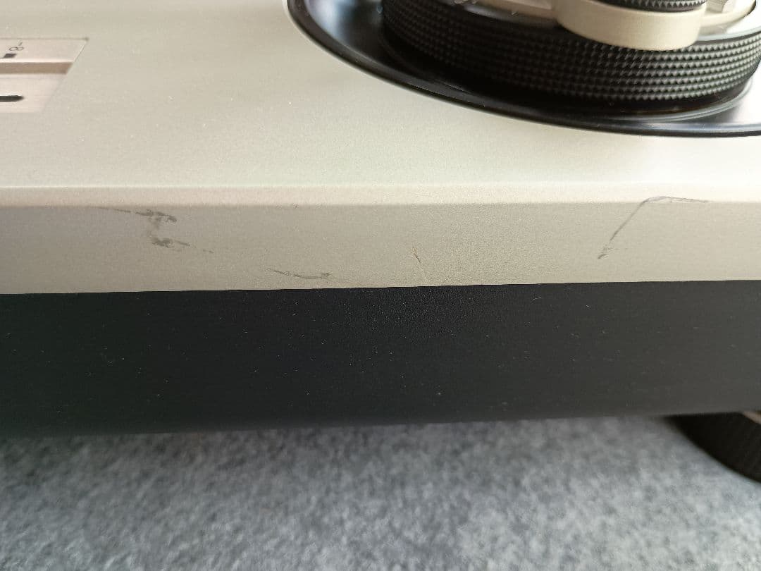 Technics SL-1200MK3D ターンテーブル シルバー カバー付き