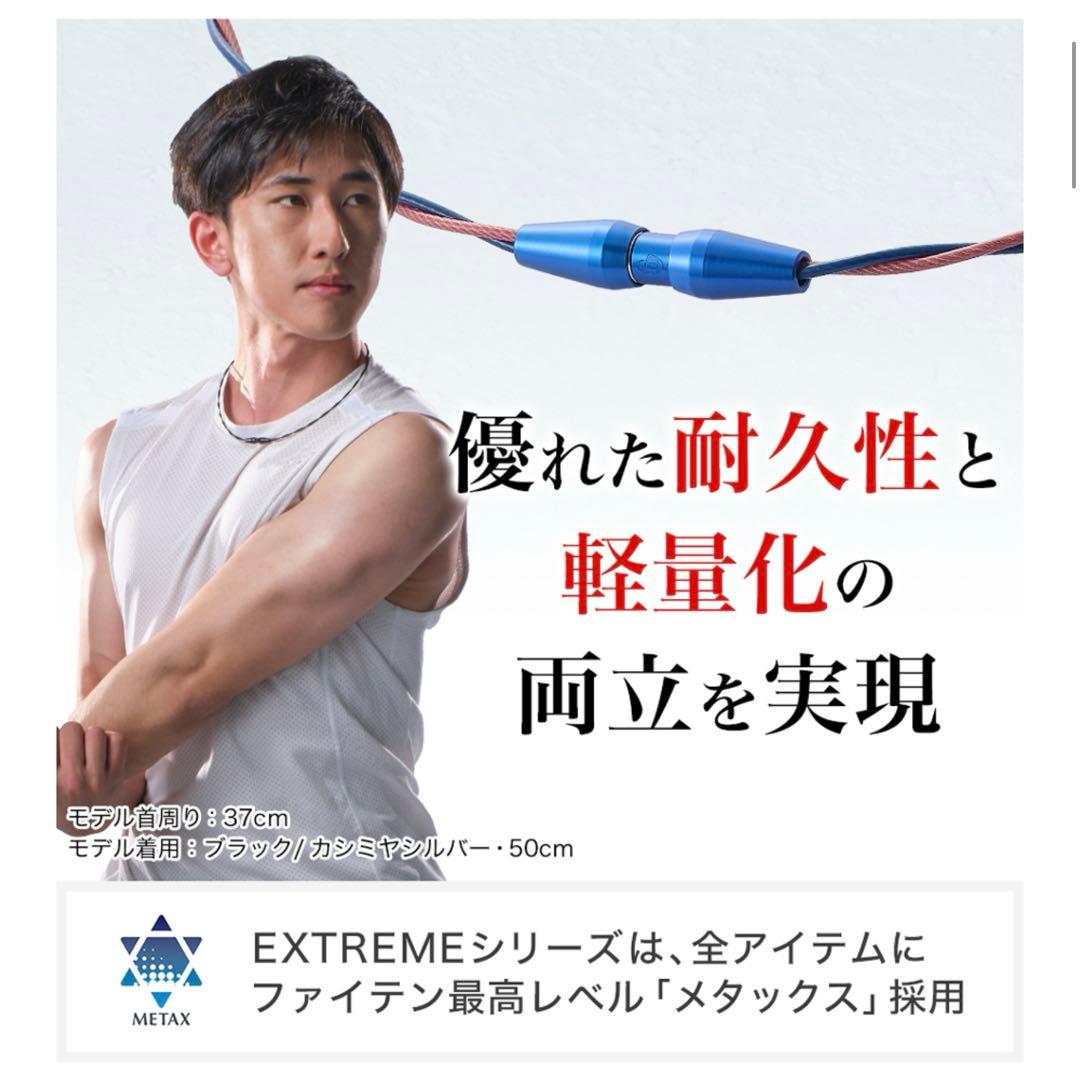 ファイテンRAKUWAネックレス EXTREME ワイヤートルネード2本セット