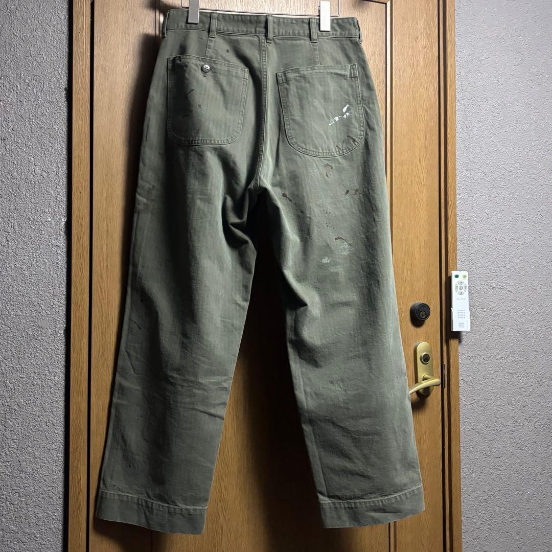 パンツ HERILL 24AW \"USMC HBTPants\" -Olivedrab-