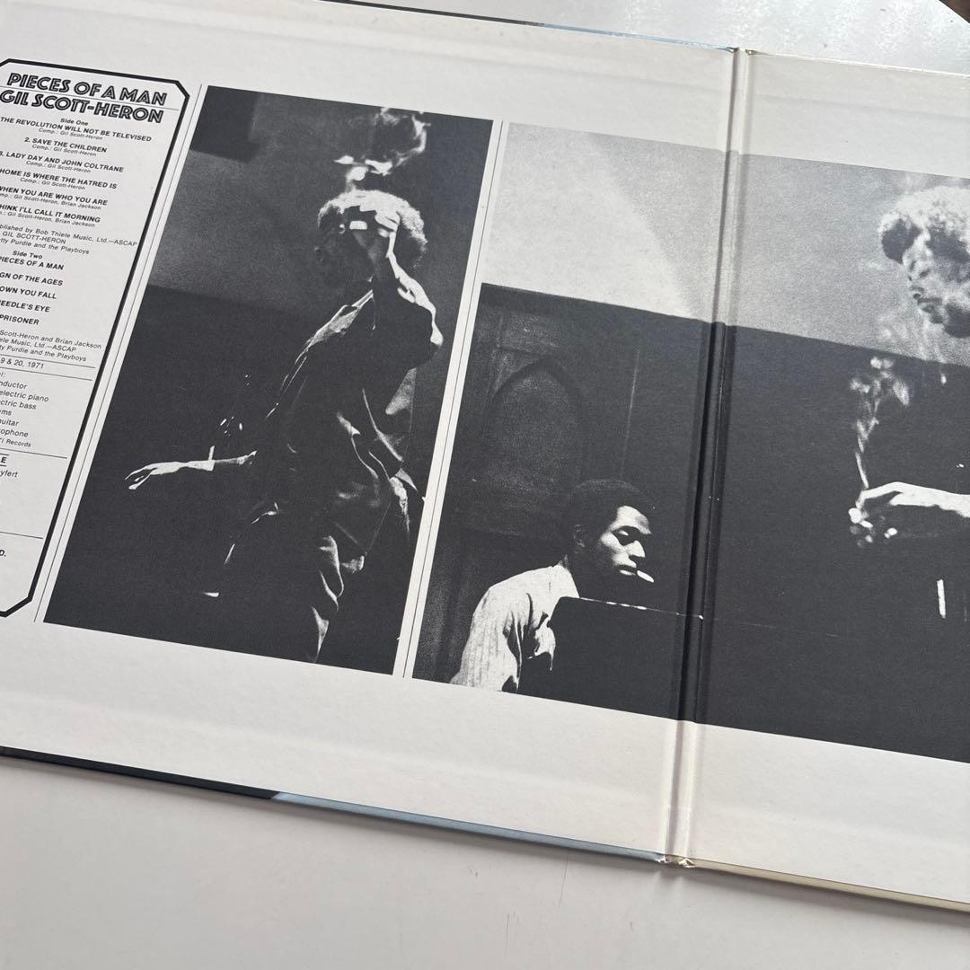 Gil Scott-Heron Pieces of a Man LP レコード