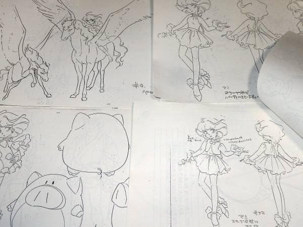 ★設定資料　魔法の天使クリィミーマミちゃん　高田明美先生/スタジオぴえろ