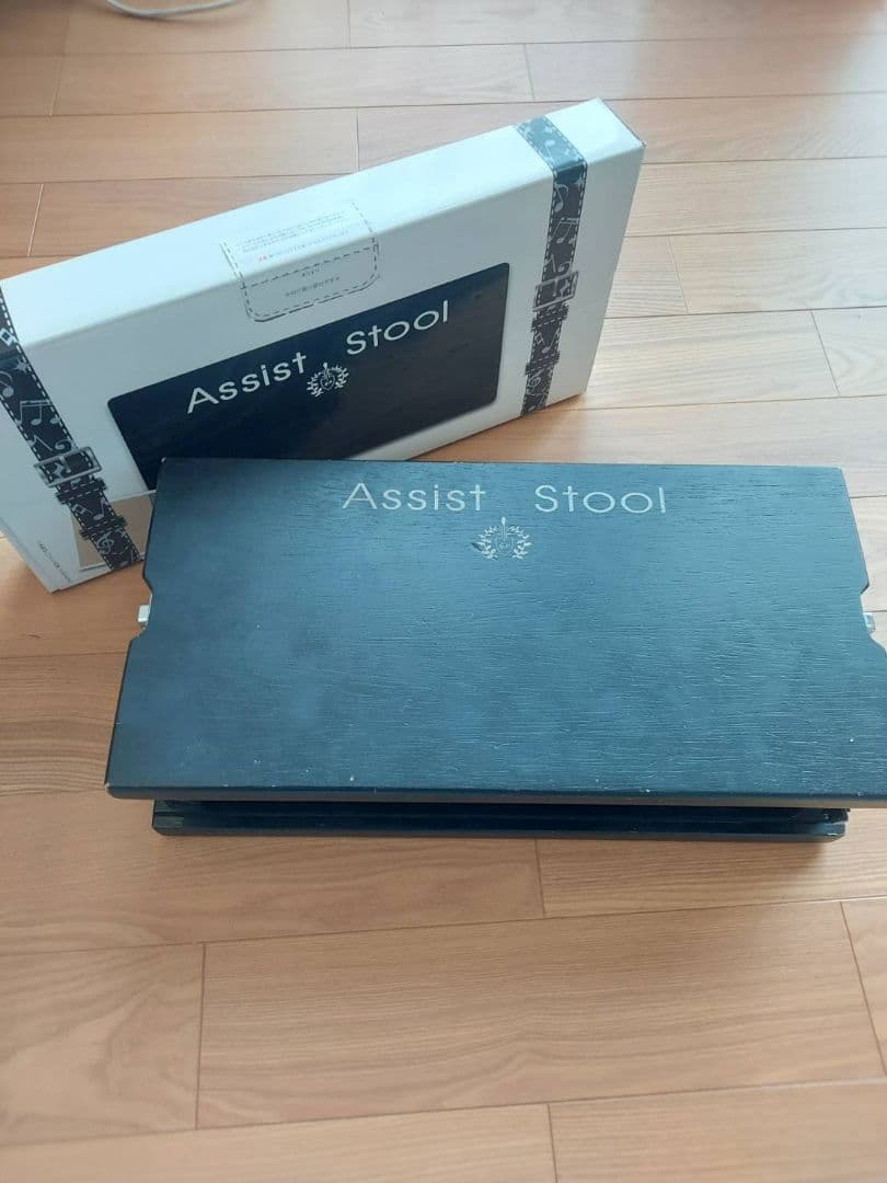 吉澤 ピアノ アシストスツール &アシストペダルセットASS-V BK ブラック