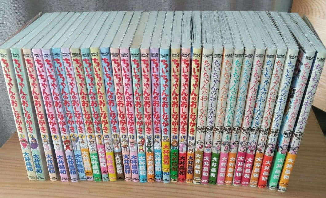 ちぃちゃんのおしながき　1〜20巻、ちぃちゃんのおしながき繁盛記　1〜11巻