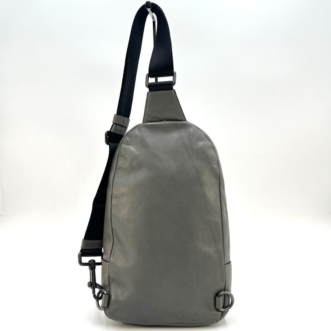 COACH コーチ シャーク サメ ボディバッグ スリングバッグ シルバー金具