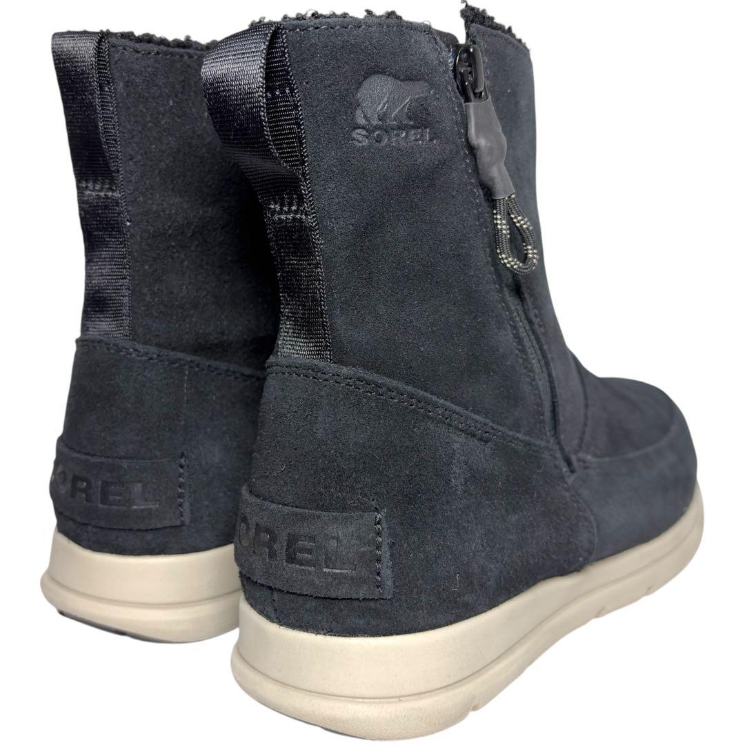 極美品 SOREL ソレル エクスプローラー サイドジップ スノーブーツ