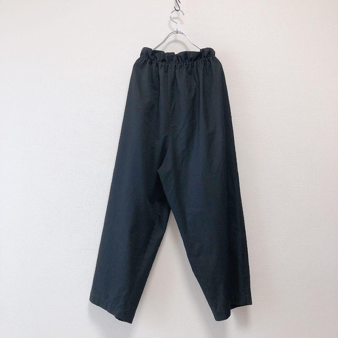 JOURNAL STANDARD LUXE★TRツイル ドロストパンツ★ブラック