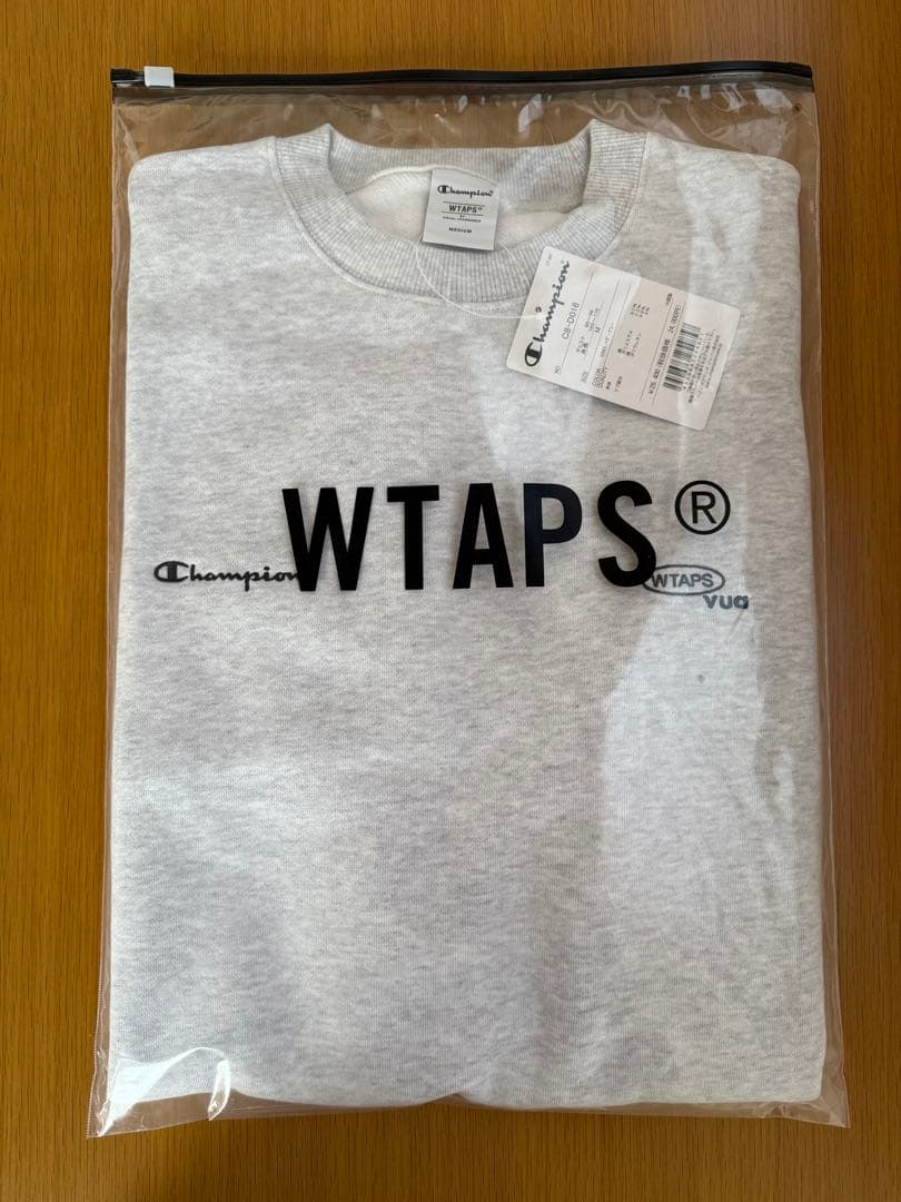 新品 M WTAPS ACADEMY CREW NECK CHAMPION