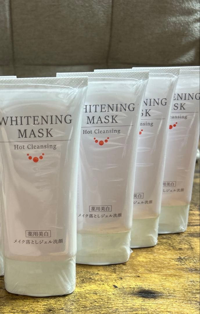 ルソイル　ホットクレンジング ホワイトニングマスク4本セット
