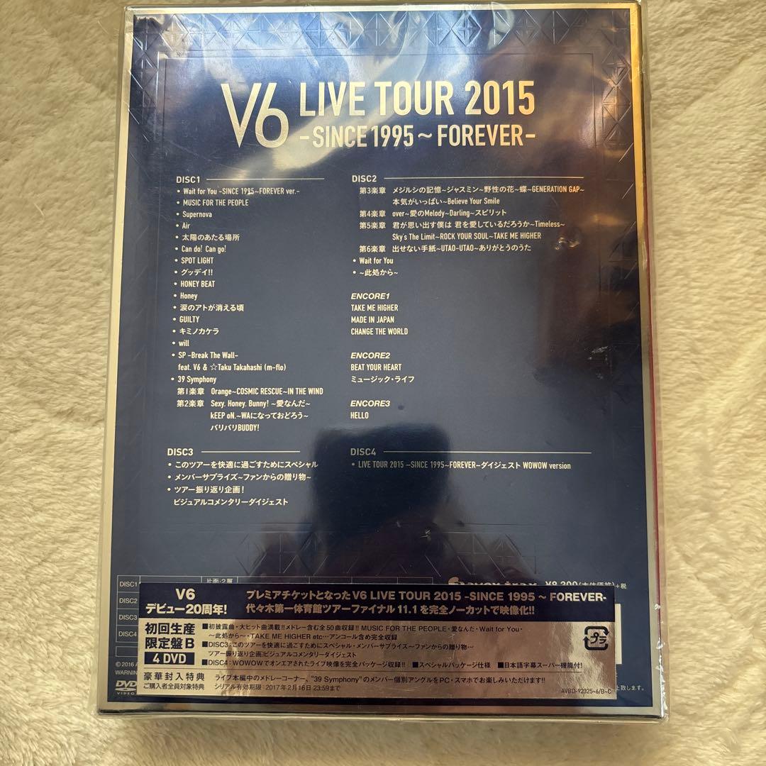 V6/LIVE TOUR 2015-SINCE 1995～FOREVER-〈初…