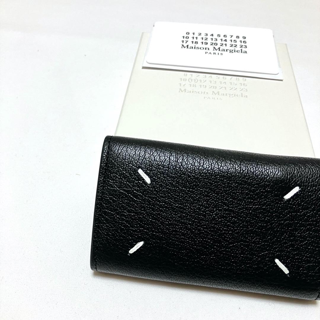 新品 マルジェラ 24ss キーケース 小物 ブラック 黒色 7211