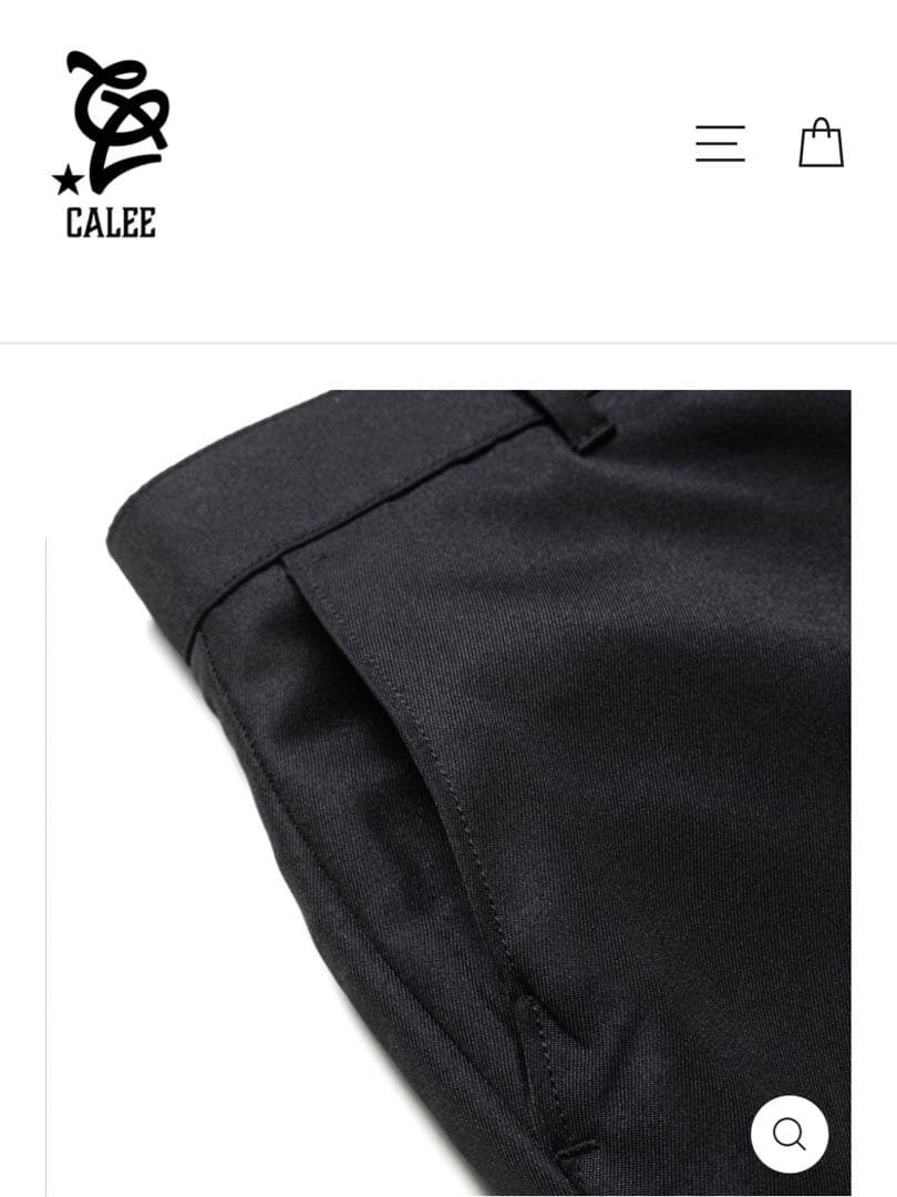 パンツ CALEE VINTAGE REPRODUCT ACTION SLACKS