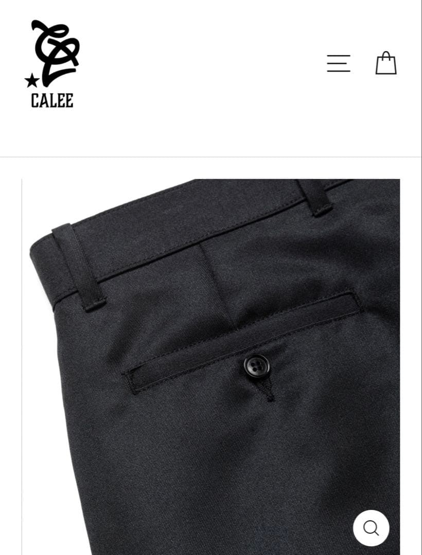 パンツ CALEE VINTAGE REPRODUCT ACTION SLACKS