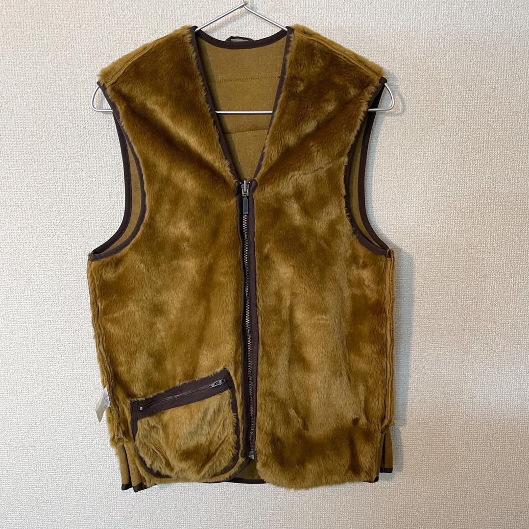 k*u様 【美品】Babour ファーライナーベスト 34