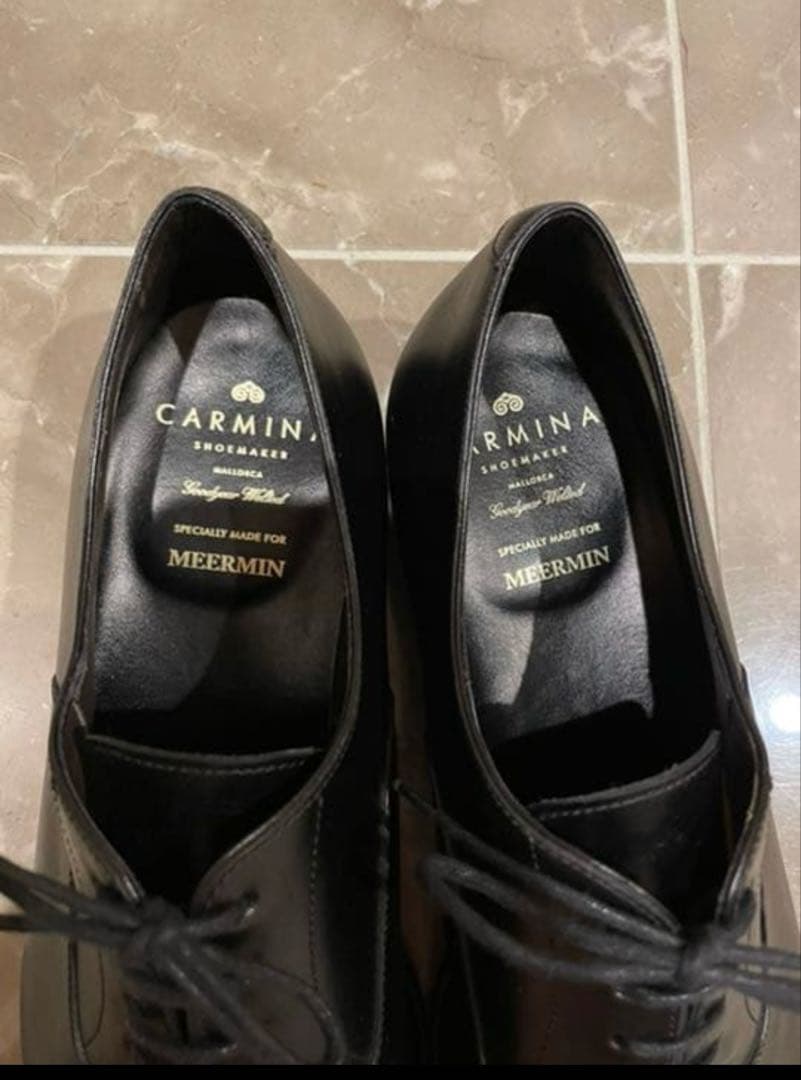 カルミナ　ドレスシューズ ストレートチップ