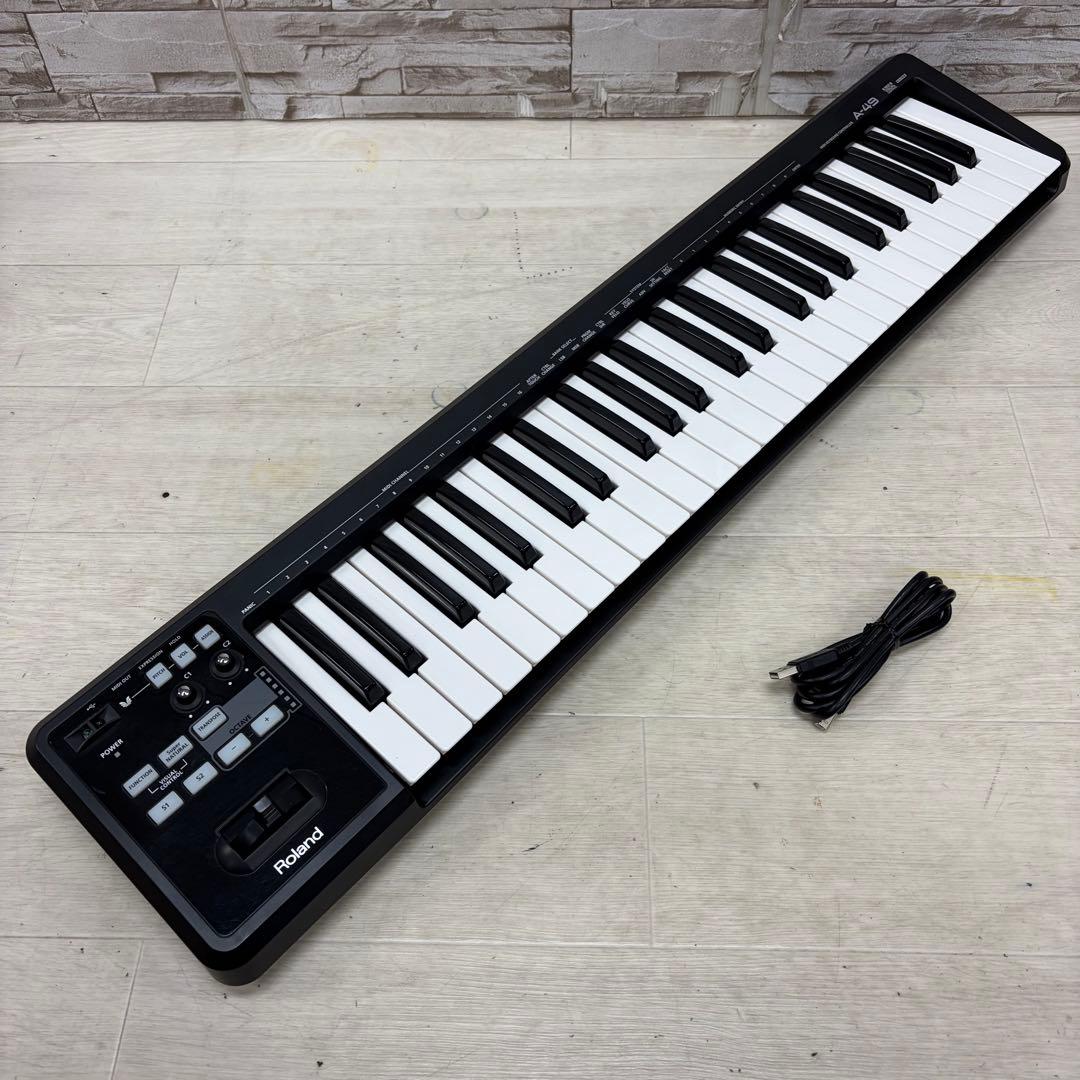Roland ローランド 49鍵盤 USB MIDIキーボード A-49 ①