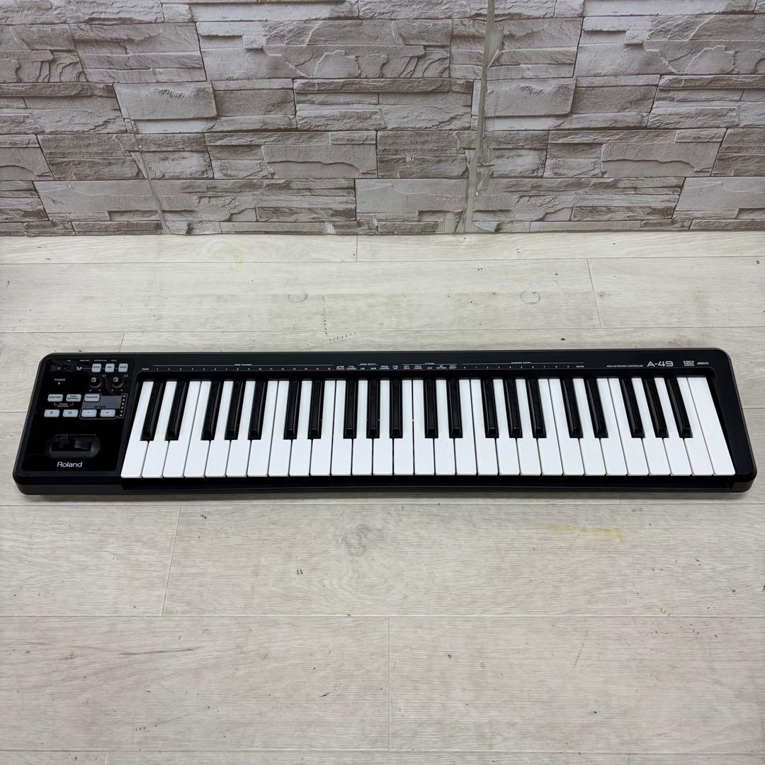 Roland ローランド 49鍵盤 USB MIDIキーボード A-49 ①