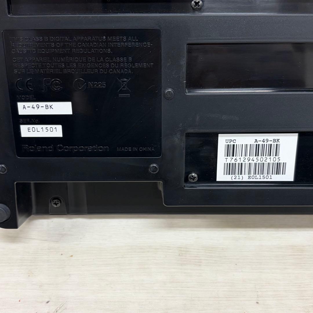 Roland ローランド 49鍵盤 USB MIDIキーボード A-49 ①