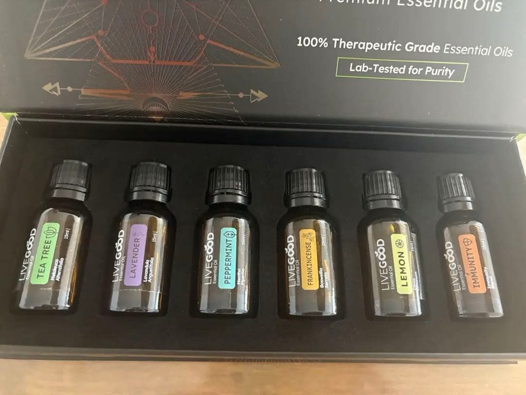 【新品未使用】LIVE GOODエッセンシャルオイル