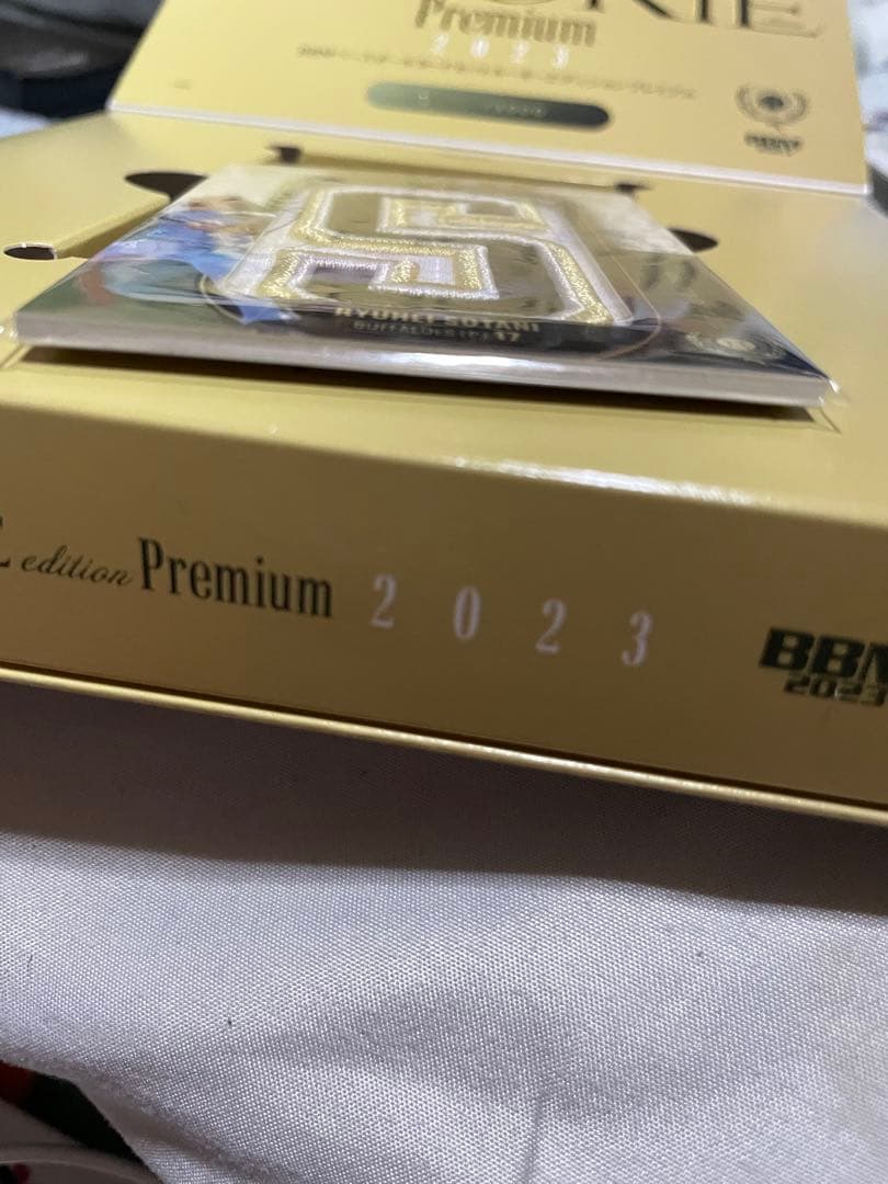 BBM2023ルーキーエディションプレミアムオリックス曽谷龍平スーパーパッチ