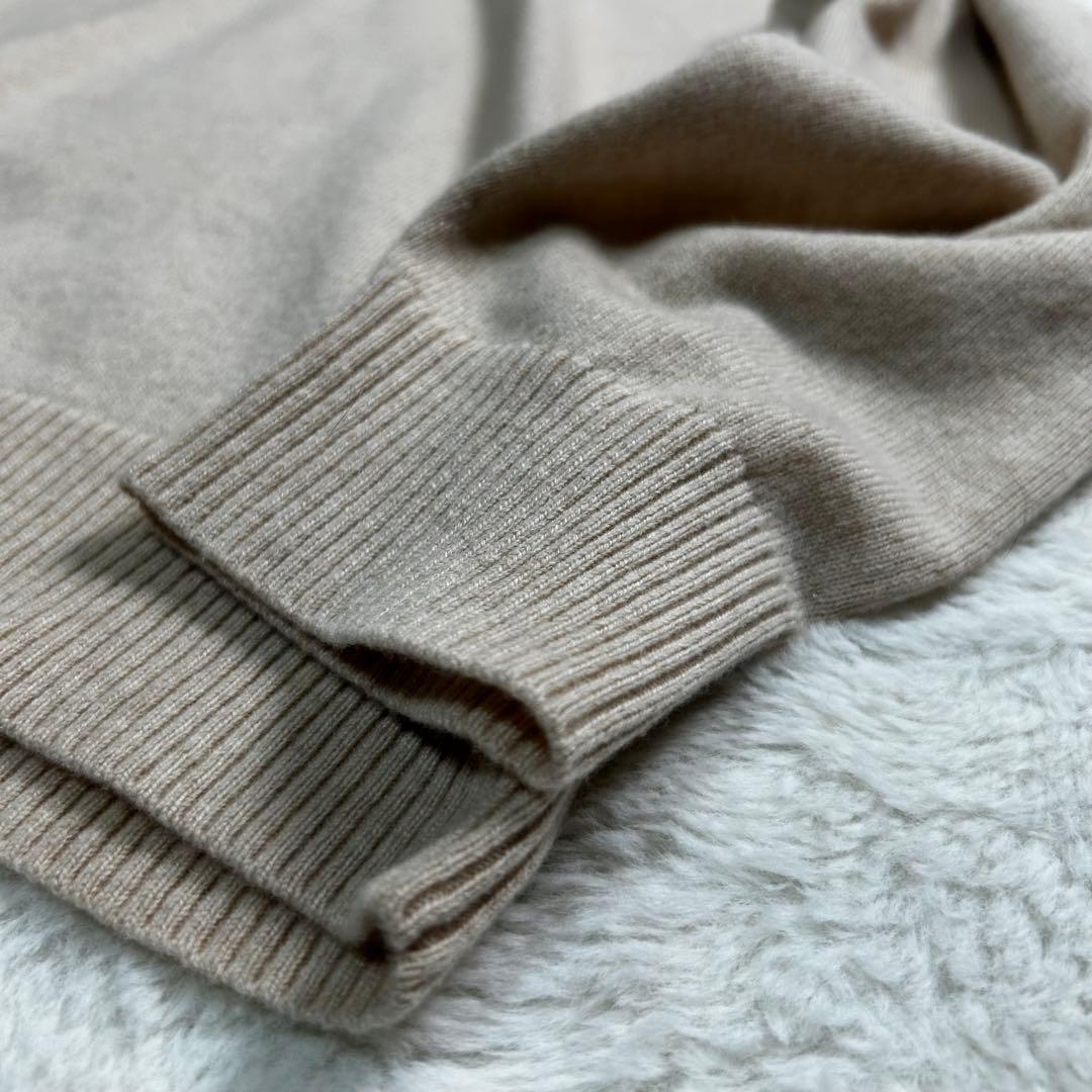 希少✨Lands’ End カシミヤ 100% タートルネックニット　XL