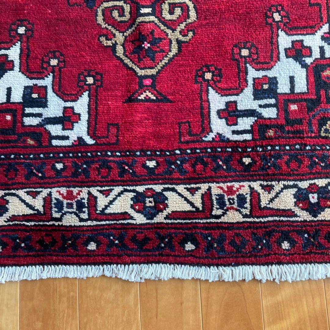 ★ naochin1102★ トライバルラグ　セミアンティーク