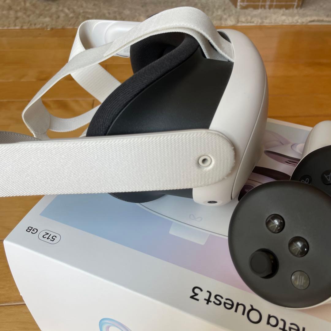  Quest 3 VRヘッドセット 512GB 4K