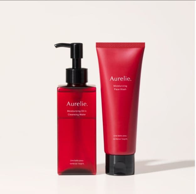 Aurelieクレンジングウォーター3本＋フェイスウォッシュ3本＝計6本セット