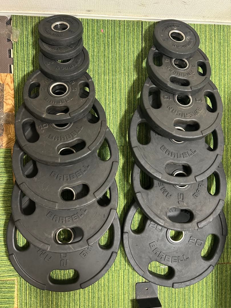 【美品】American Barbell 高級ホームジムセット 一式　引取限定