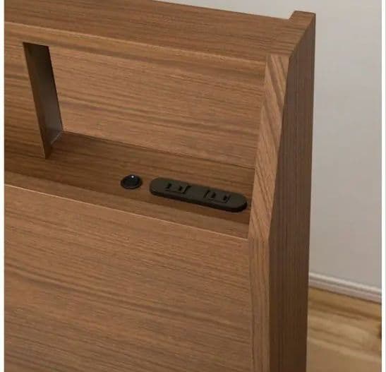 ニトリ ブラウン ベットフレーム クイーンサイズ