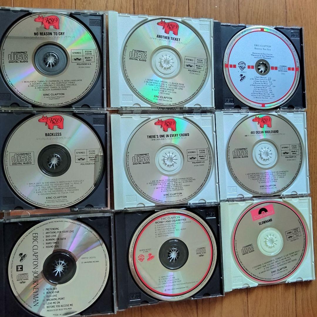 ERIC CLAPTON エリック・クラプトン CD albumアルバム 9枚