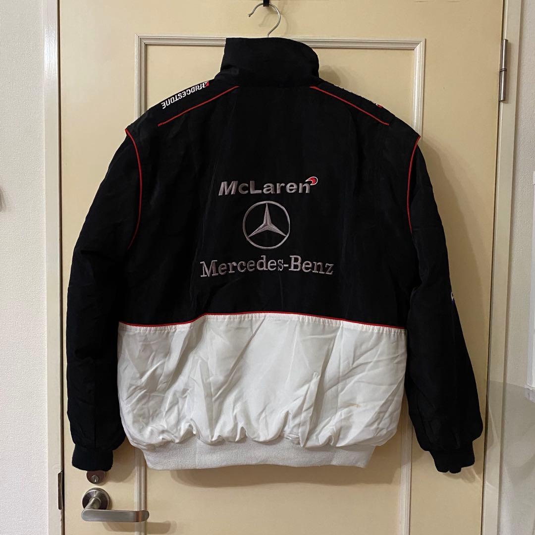 マクラーレン メルセデスベンツ レーシングジャケット F1 刺繍ロゴ